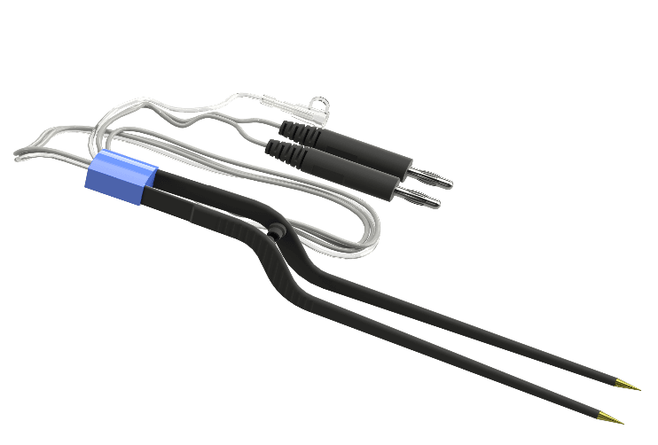 Pinça Bipolar Descartável Baioneta Non-Stick Osteomed