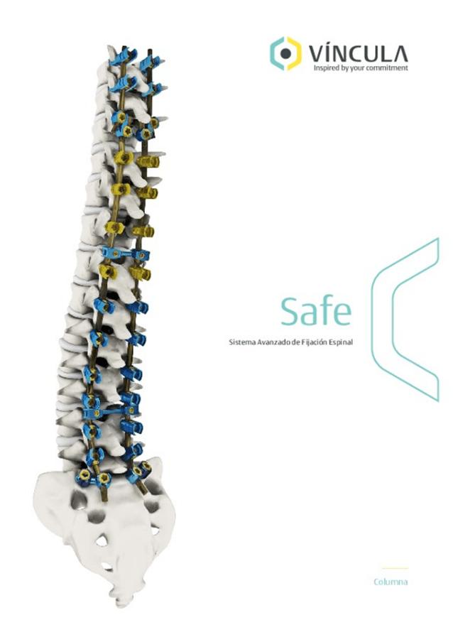Sistema para Escoliose – Safe - Vincula
